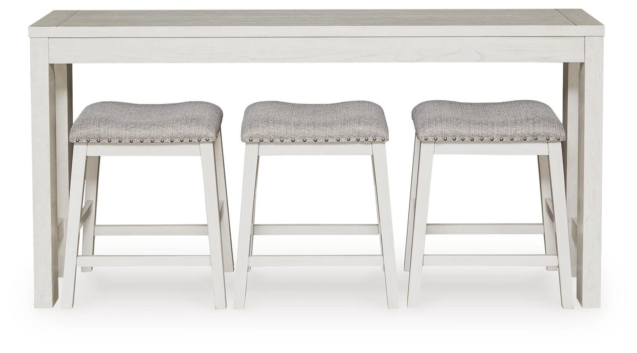Robbinsdale Counter Height Dining Table and 3 Barstools Set - Ogle Furniture (TN)