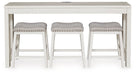 Robbinsdale Counter Height Dining Table and 3 Barstools Set - Ogle Furniture (TN)