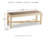 Bolanburg Dining Bench - Ogle Furniture (TN)