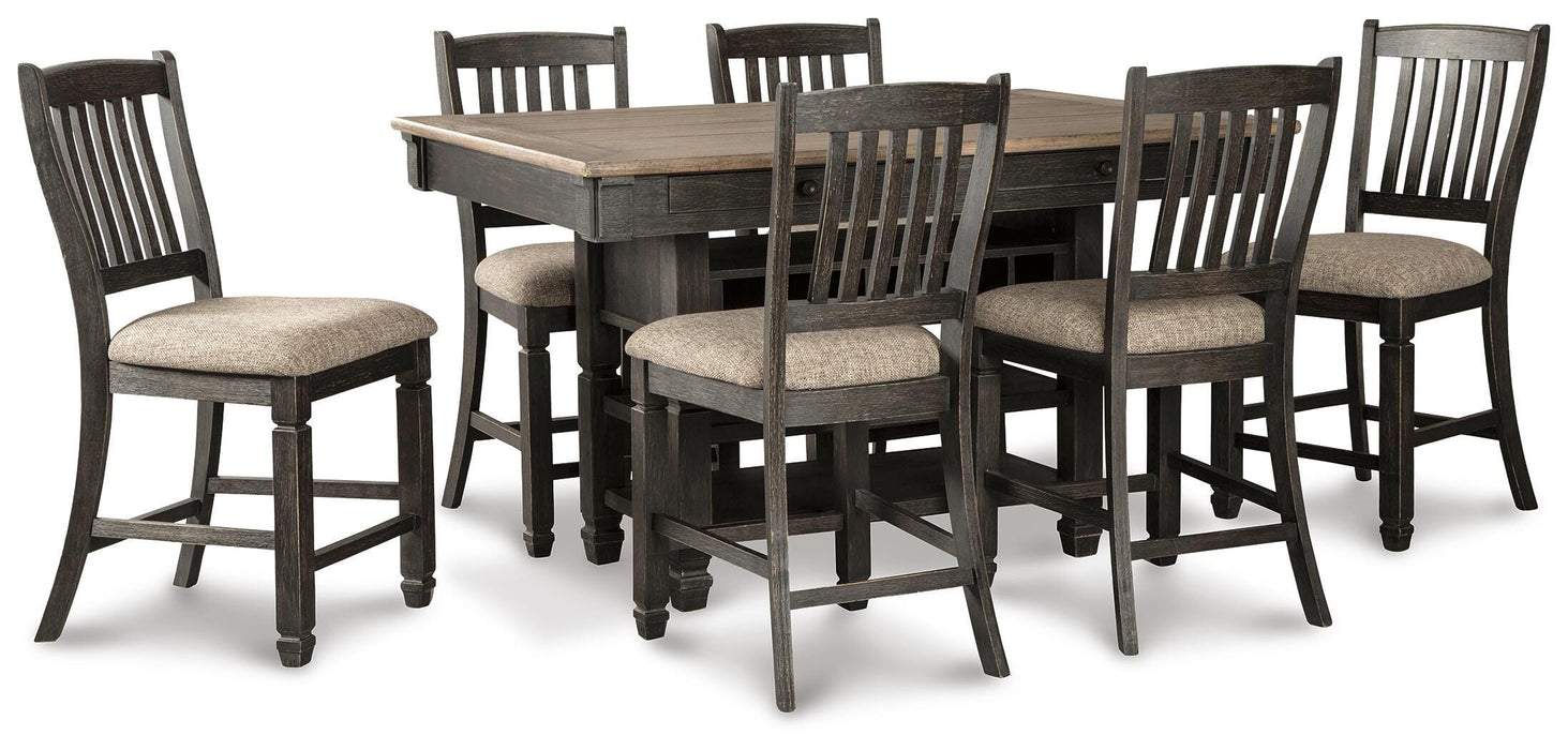 Tyler Creek Counter Height Dining Set - Ogle Furniture (TN)
