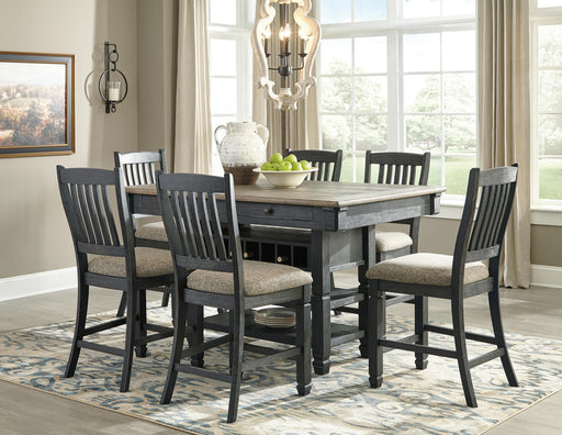 Tyler Creek Counter Height Dining Set - Ogle Furniture (TN)