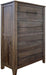 San Luis 4 Drawer Chest in Natural Wood image