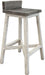 Stone 30" Stool in Two Tone (Set of 2) image