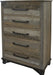 Loft Brown 5 Drawer Chest in Brown image