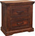 Madeira 2 Drawer Nightstand in Multi Step Lacquer image