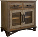 Loft Brown 2 Drawers 2 Doors Server in Brown image