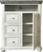 Luna 3 Drawer Great Chest for TV in Off White image