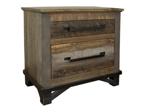 Loft Brown 2 Drawer, Night Stand image