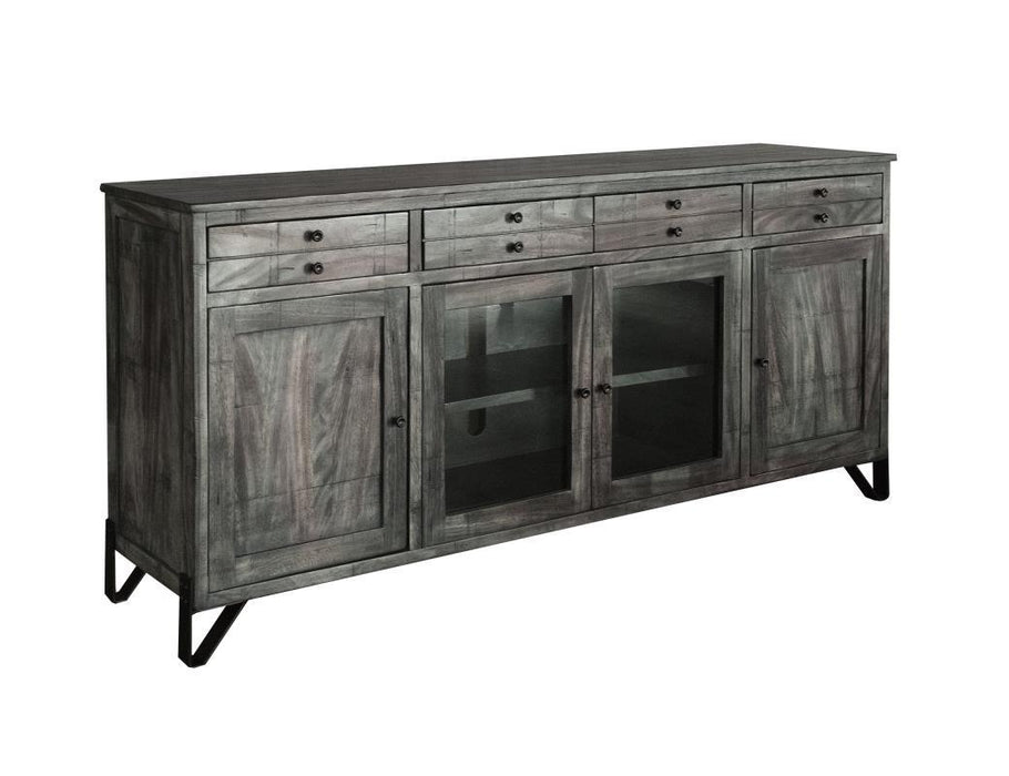 Moro 80" TV Stand w/4 Drawer, 2 Door and 2 Glass Door image