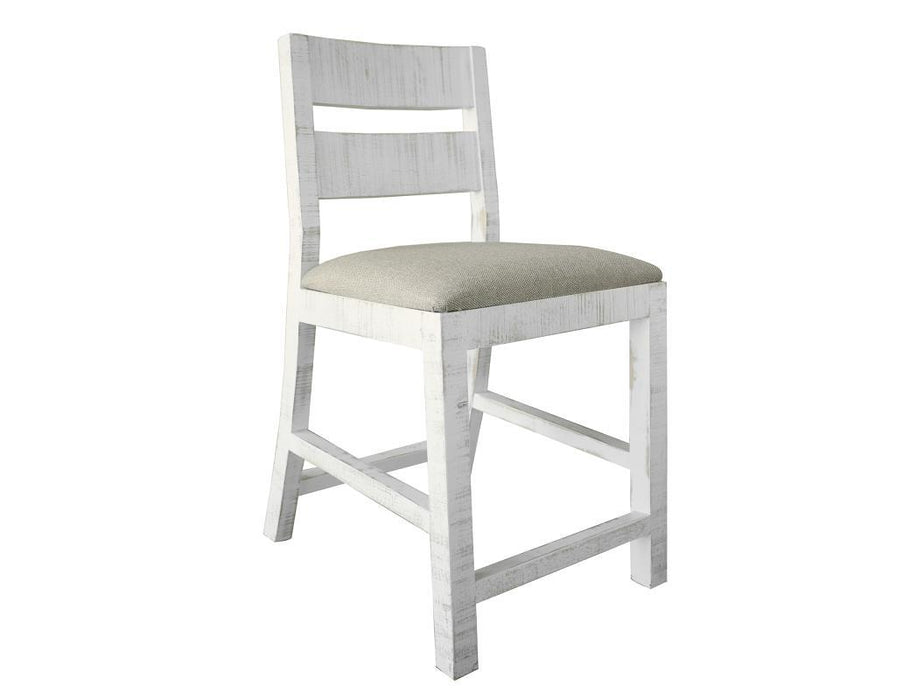 Pueblo White 24" Barstool- White finish** image