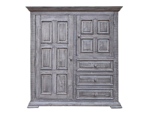 Terra Gray 3 Drawers, 2 Doors Gentleman’s Chest image