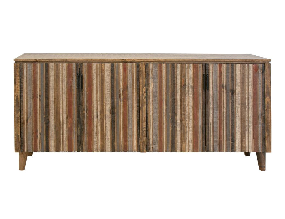 Tiza 4 Doors, Console Red, multicolor doors