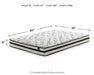 8 Inch Chime Innerspring Mattress Set - Ogle Furniture (TN)