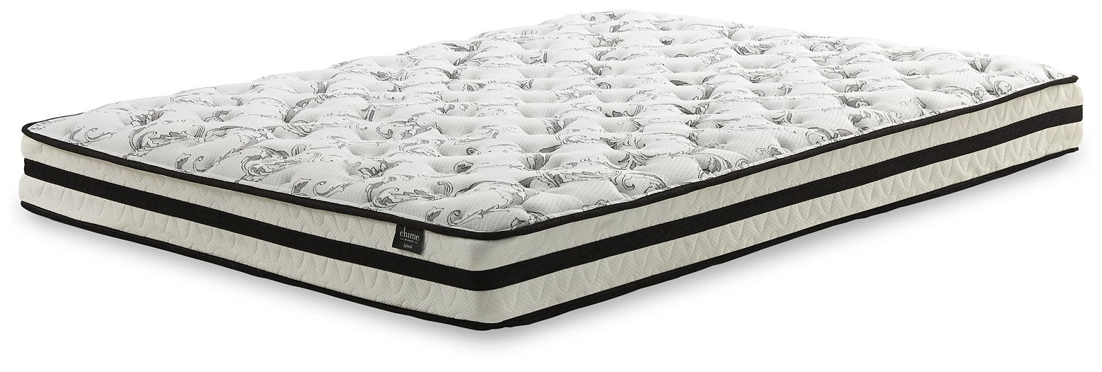 8 Inch Chime Innerspring Mattress Set - Ogle Furniture (TN)