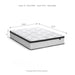 Chime 12 Inch Hybrid Mattress in a Box - Ogle Furniture (TN)