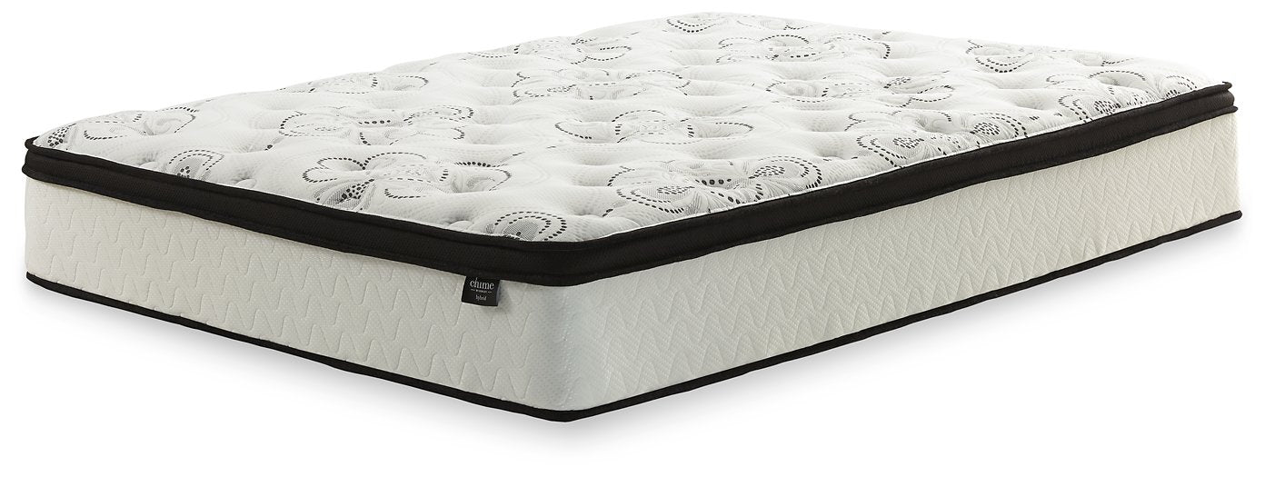 Chime 12 Inch Hybrid 2-Piece Mattress Set - Ogle Furniture (TN)