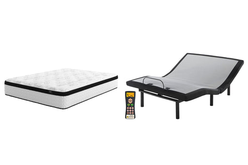 Chime 12 Inch California King Hybrid Mattress Package - Ogle Furniture (TN)