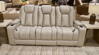 Elevate Edges Reclining Sofa with Drop Down Table - Ogle Furniture (TN)
