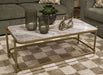 Manor Stone Coffee Table - Ogle Furniture (TN)