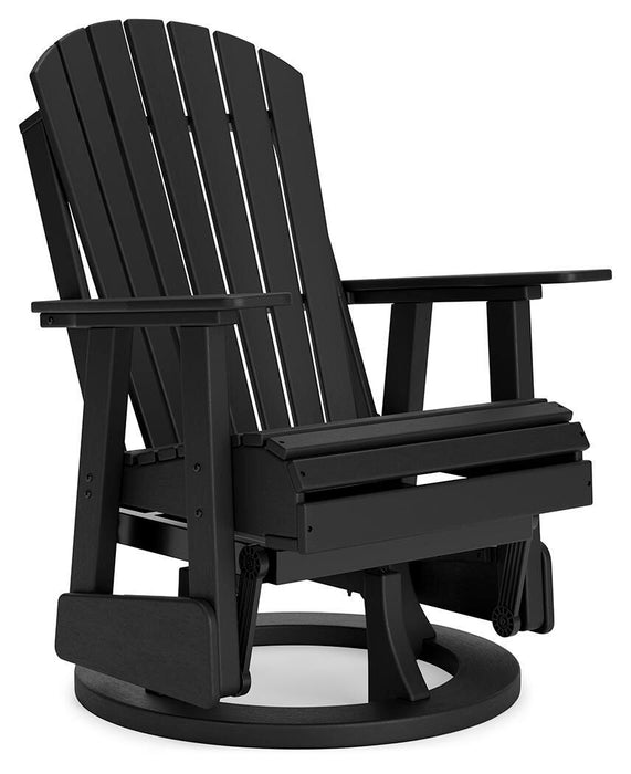 Hyland wave Outdoor Swivel Glider Chair - Ogle Furniture (TN)