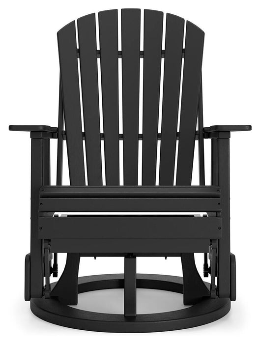 Hyland wave Outdoor Swivel Glider Chair - Ogle Furniture (TN)