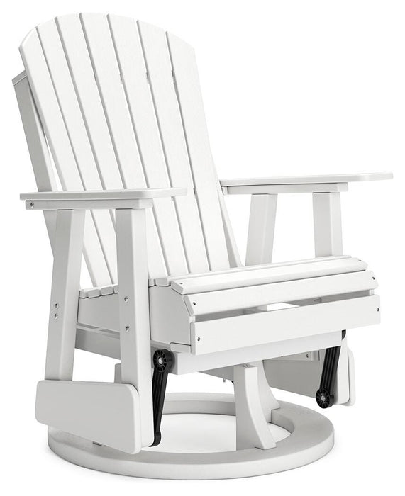 Hyland wave Outdoor Swivel Glider Chair - Ogle Furniture (TN)