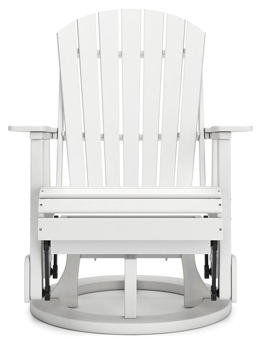 Hyland wave Outdoor Swivel Glider Chair - Ogle Furniture (TN)