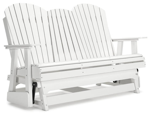 Hyland wave Outdoor Glider Loveseat - Ogle Furniture (TN)