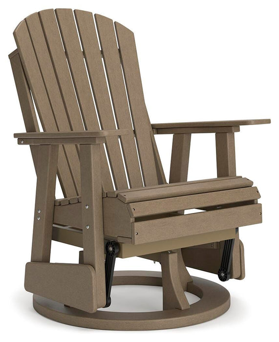 Hyland wave Outdoor Swivel Glider Chair - Ogle Furniture (TN)