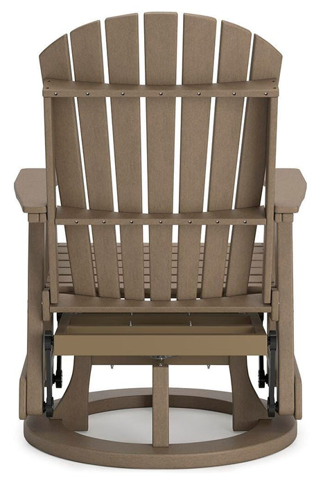 Hyland wave Outdoor Swivel Glider Chair - Ogle Furniture (TN)