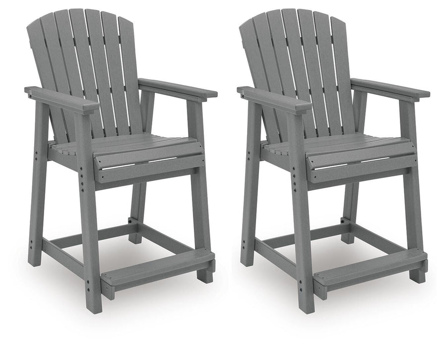 Sanctuary Beach Outdoor Counter Height Bar Stool (Set of 2) - Ogle Furniture (TN)