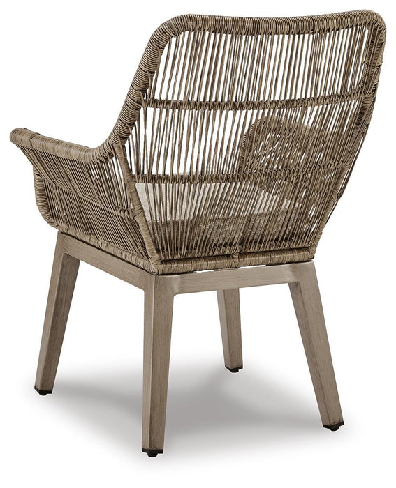 Beach Front Arm Chair with Cushion (Set of 2) - Ogle Furniture (TN)