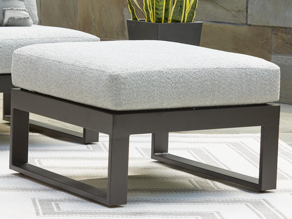Beachloft Outdoor Ottoman with Cushion - Ogle Furniture (TN)
