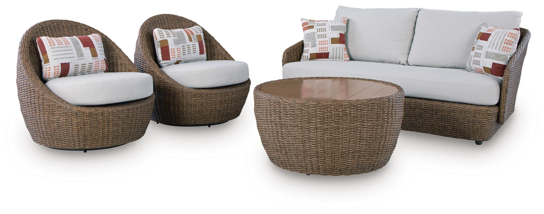 Double Point Outdoor Seating Set