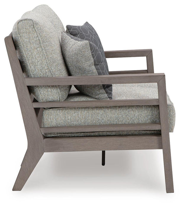 Hillside Barn Outdoor Loveseat with Cushion - Ogle Furniture (TN)
