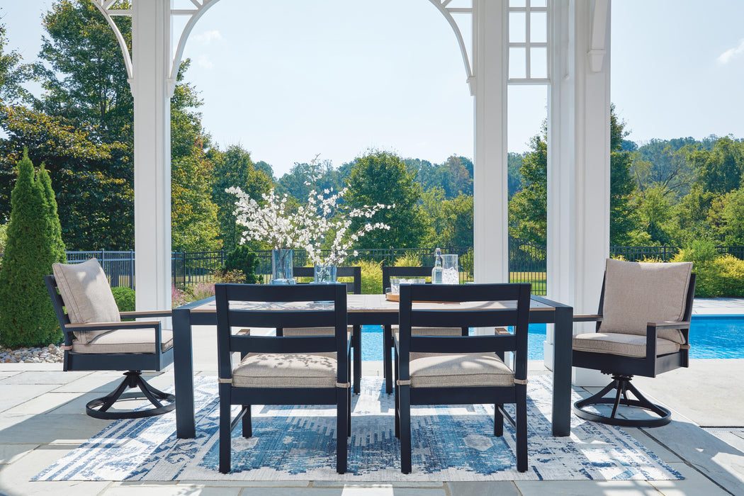 East Beach Outdoor Dining Set - Ogle Furniture (TN)
