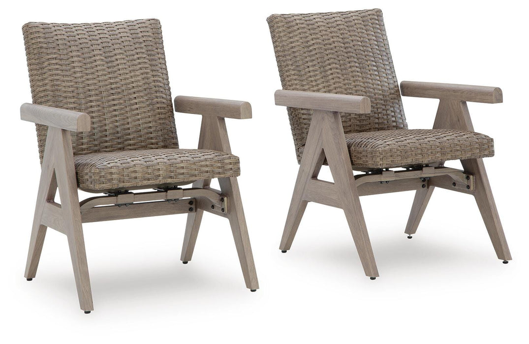 Cliff Trails Outdoor Rocking Arm Chair (Set of 2) - Ogle Furniture (TN)
