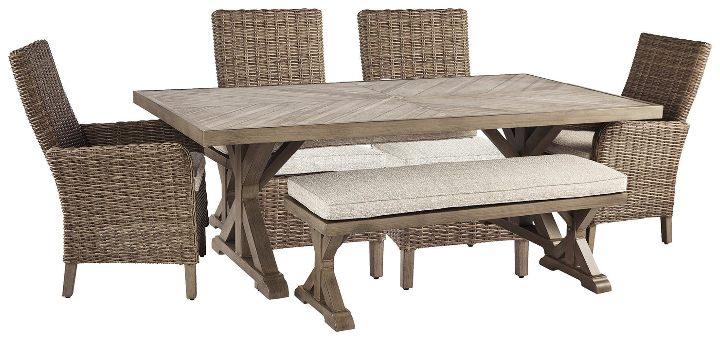 Beachcroft Outdoor Dining Set - Ogle Furniture (TN)