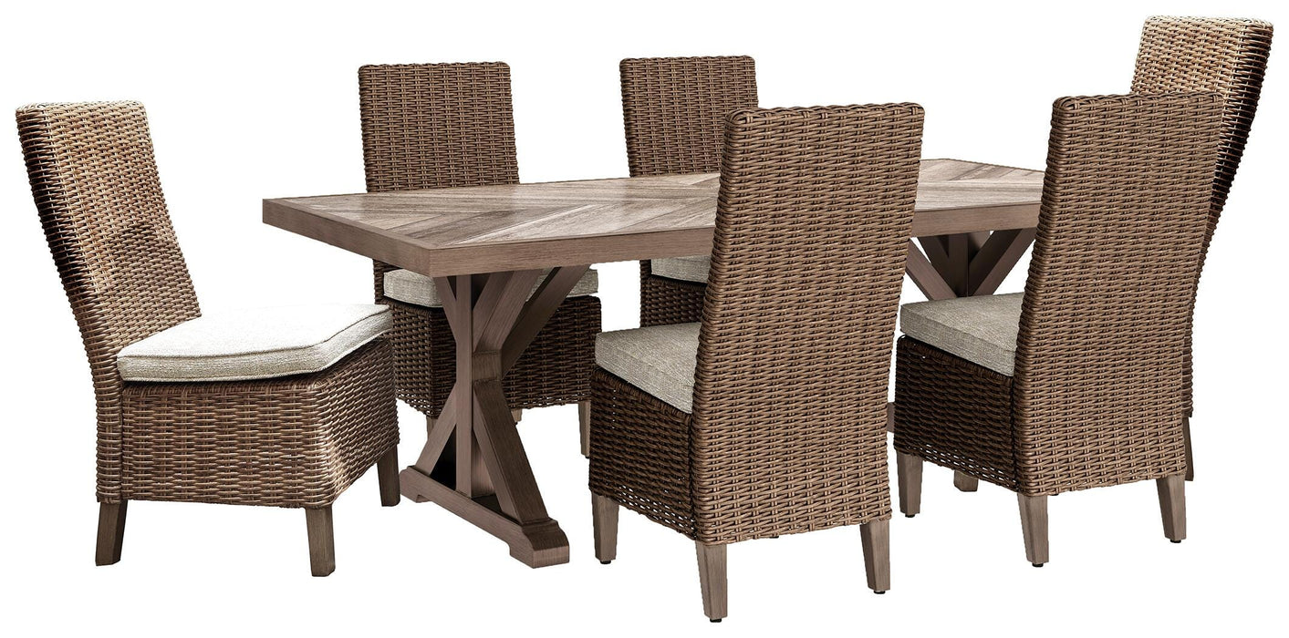 Beachcroft Outdoor Dining Set - Ogle Furniture (TN)
