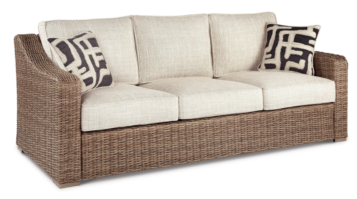Beachcroft Outdoor Sofa, Lounge Chairs and Fire Pit - Ogle Furniture (TN)