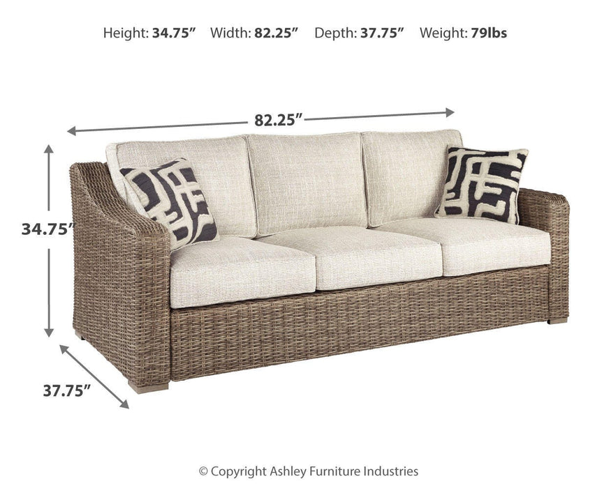 Beachcroft Beachcroft Nuvella Sofa with Coffee and End Table - Ogle Furniture (TN)
