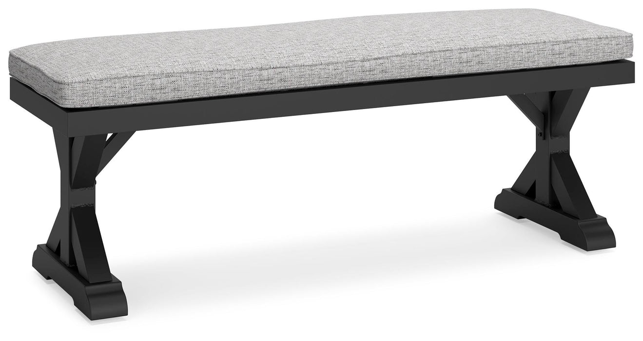 Beachcroft Outdoor Bench with Cushion - Ogle Furniture (TN)