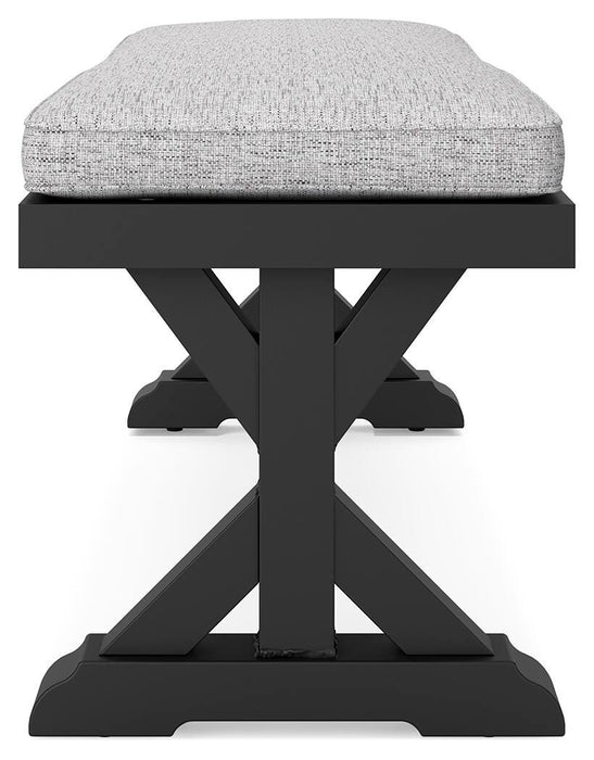 Beachcroft Outdoor Bench with Cushion - Ogle Furniture (TN)