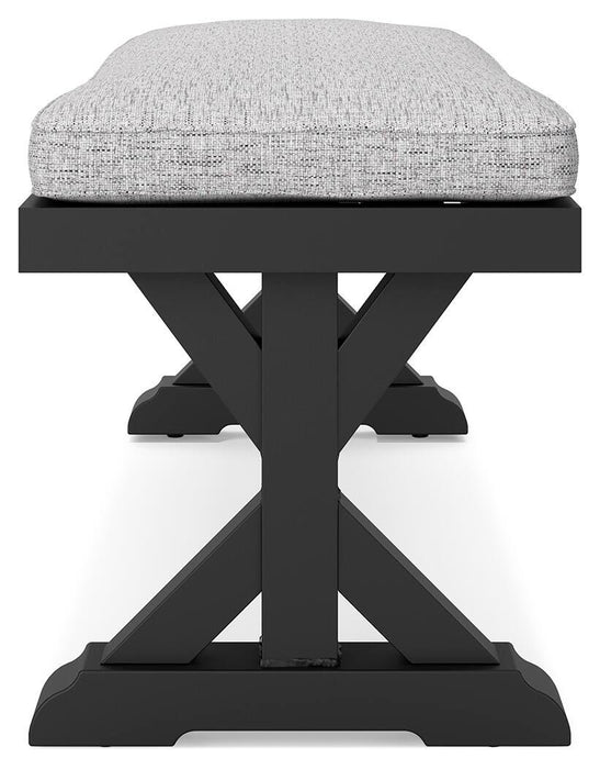 Beachcroft Outdoor Bench with Cushion - Ogle Furniture (TN)