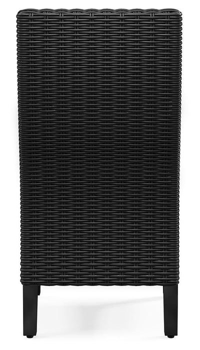 Beachcroft Outdoor Side Chair with Cushion (Set of 2) - Ogle Furniture (TN)