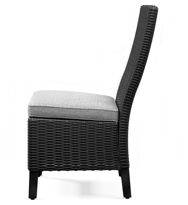 Beachcroft Outdoor Side Chair with Cushion (Set of 2) - Ogle Furniture (TN)