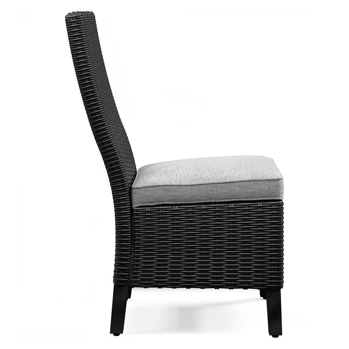Beachcroft Outdoor Side Chair with Cushion (Set of 2) - Ogle Furniture (TN)