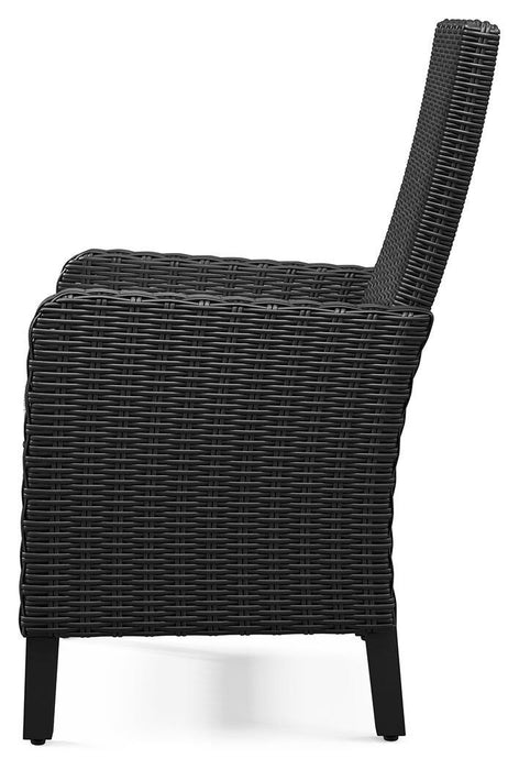 Beachcroft Outdoor Arm Chair with Cushion (Set of 2) - Ogle Furniture (TN)