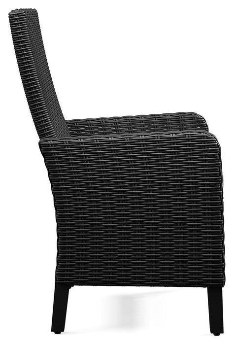 Beachcroft Outdoor Arm Chair with Cushion (Set of 2) - Ogle Furniture (TN)
