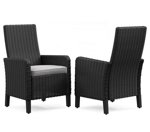 Beachcroft Outdoor Arm Chair with Cushion (Set of 2) - Ogle Furniture (TN)